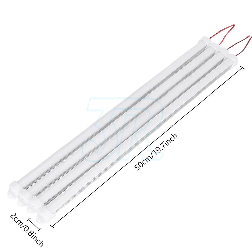 4x LED strip lights Bar Car 12V caravan boat fishing camping light Interior lamp — view 4