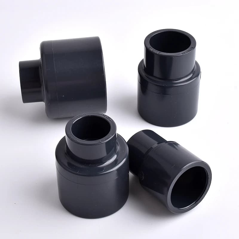 25~40 To 20~32mm UPVC Pipe Reducing Connector Irrigation System Hydroponics Frame Aquarium Fish Tank Elbow Socket Joint — view 2