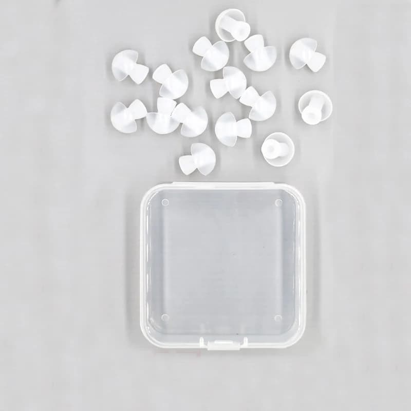 Ear caps Cushion For Earphone hearing aid In-Ear Eartips Silicone Earphone covers Tips Earbuds 2pcs/pair — view 2