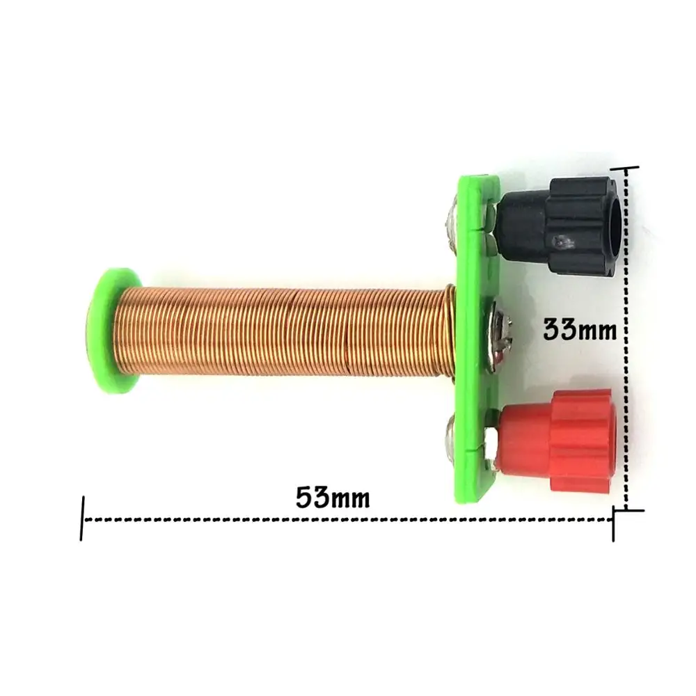 Demonstration of original secondary coil physical electromagnetic Electromagnet set educational laboratory electrical equipment — view 3