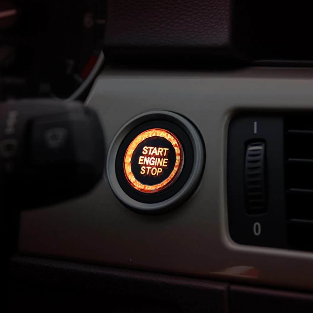 Crystal Styling Car Start Stop Engine Switch Button Cover Trim For BMW E81 E87 E60 E90 E92 E70 F25 F26 G30 F20 F22 F30 F10 F32 — view 6
