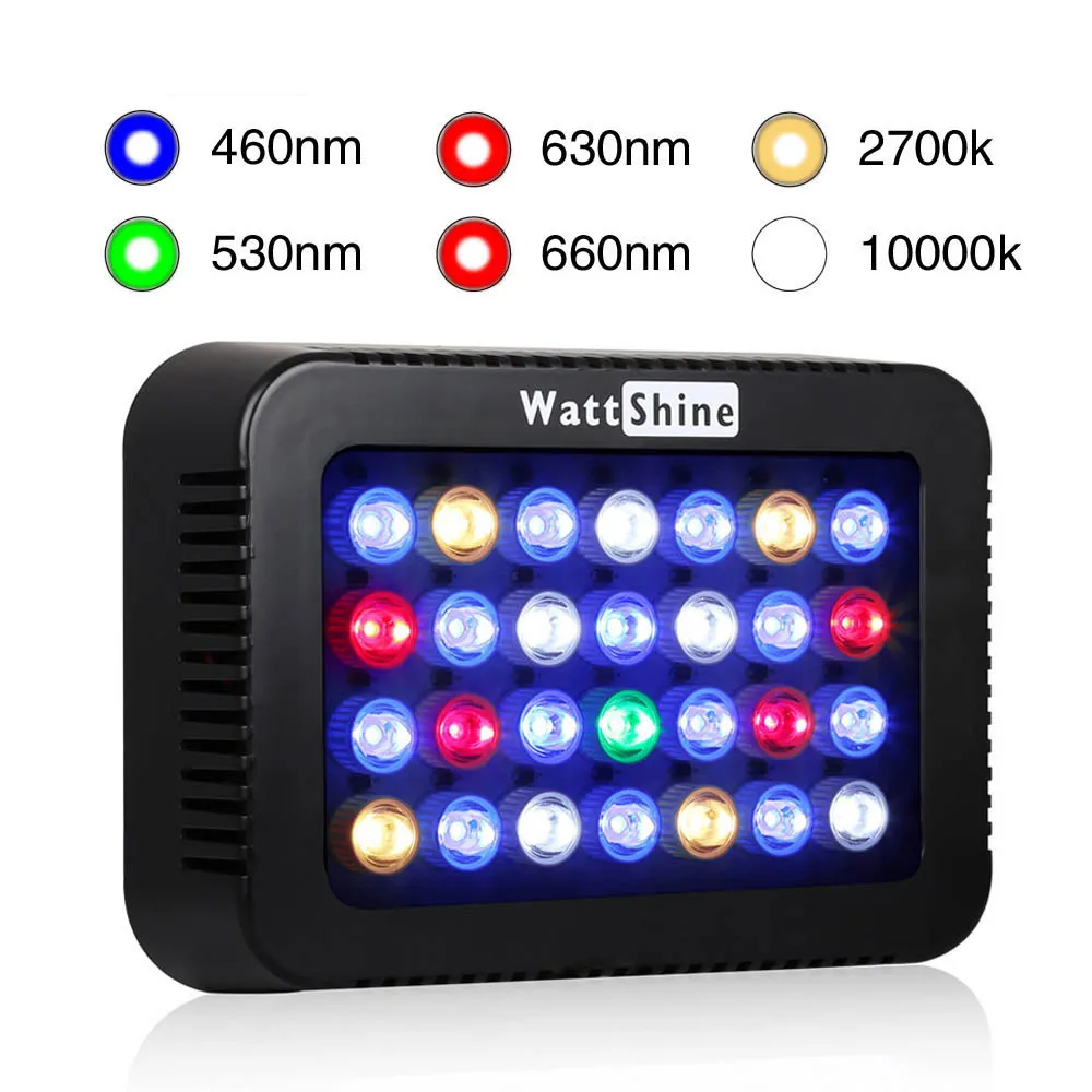 Dimmer Aquarium Light 3 Mode Lighting 140W Marine Coral Lights Aquarium Led Lamp Fish Tanks And Aquariums Fishbowl Accessories — view 3