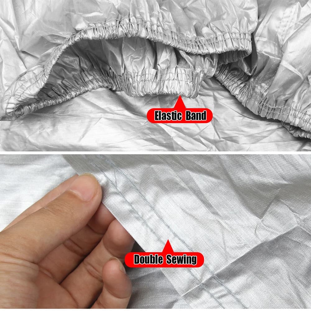 Car Cover Outdoor Anti-UV Sun Shade Snow Rain Dust Resistant Auto Cover For Kia Picanto Morning Eko Taxi Naza Suria — view 3