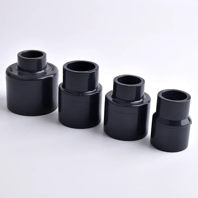 25~40 To 20~32mm UPVC Pipe Reducing Connector Irrigation System Hydroponics Frame Aquarium Fish Tank Elbow Socket Joint — view 4