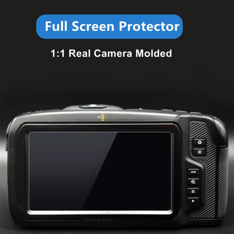 BMPCC 4K Glass BMPCC 6K Camera 9H Camera Tempered Glass LCD Screen Protector for Blackmagic Design Pocket Cinema Camera 4K — view 4