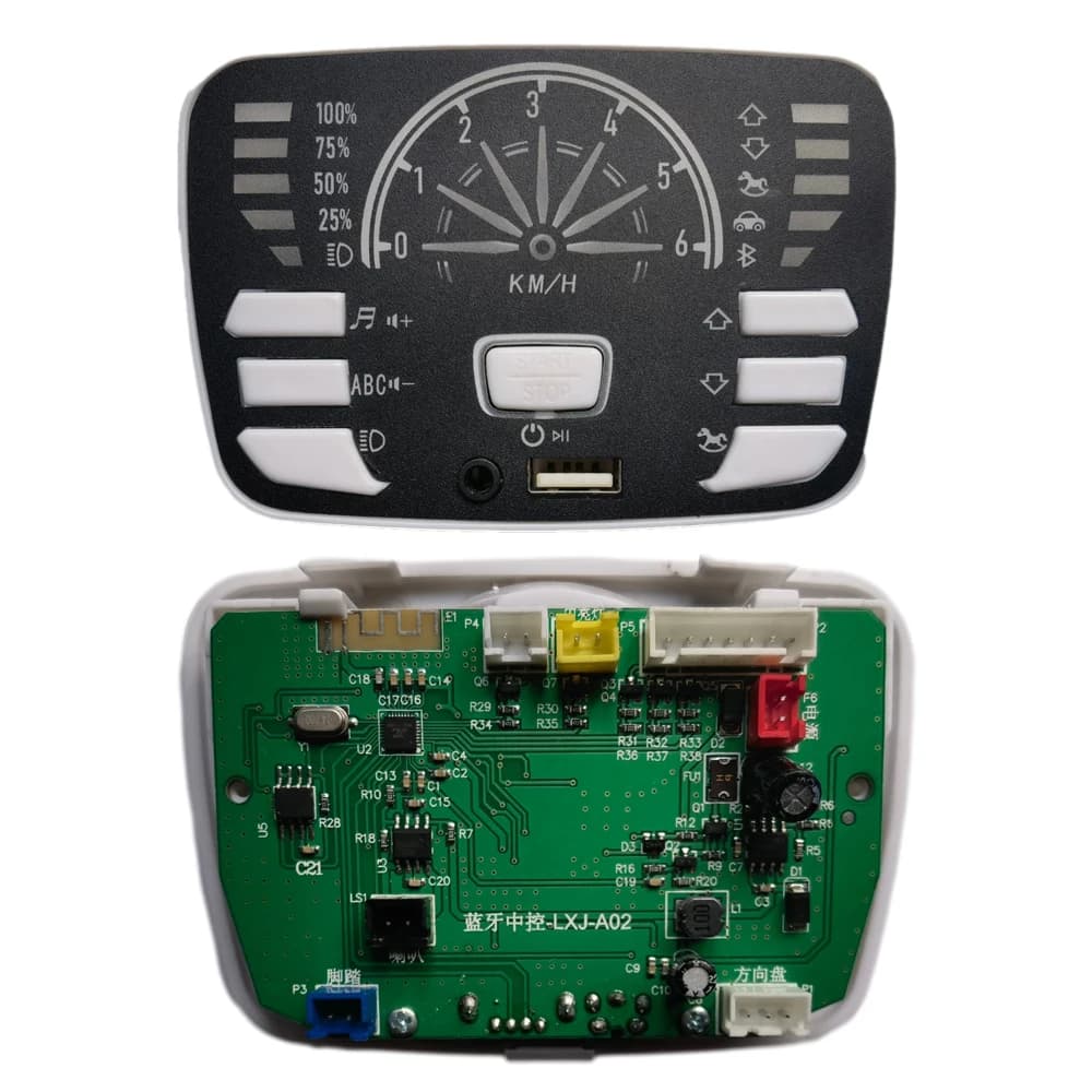LXJ-A02 Children's Electric Ride on Car Bluetooth Central Control, BY-V03 Power Wheels Toys Central Controller MP3 Motherboard — view 2