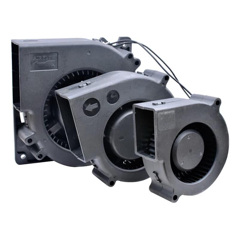 75mm 97mm 120mm Blower Fan EC Brushless Turbo Fan Cooling Fan DC20V AC110V 120V 220V 240V Ball Bearing for Cabinets — view 2