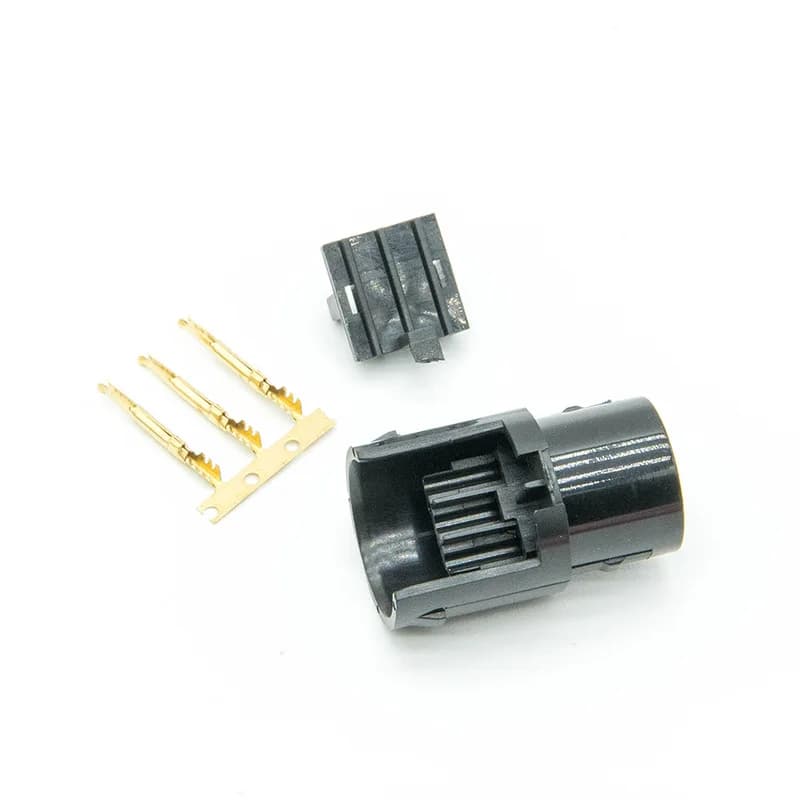 Replacement 3 Pin colorful male Connector Game Controller Socket plug for N64 wired controller — view 3