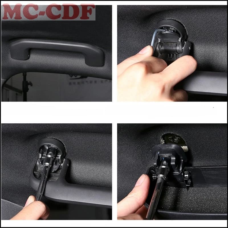 Car Trim For VOLVO XC60 XC90 S60 V60 Glasses Holder Sunglasses Storage Box Case Replacement Parts Accessories — view 5