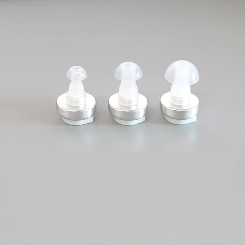 Ear caps Cushion For Earphone hearing aid In-Ear Eartips Silicone Earphone covers Tips Earbuds 2pcs/pair — view 5