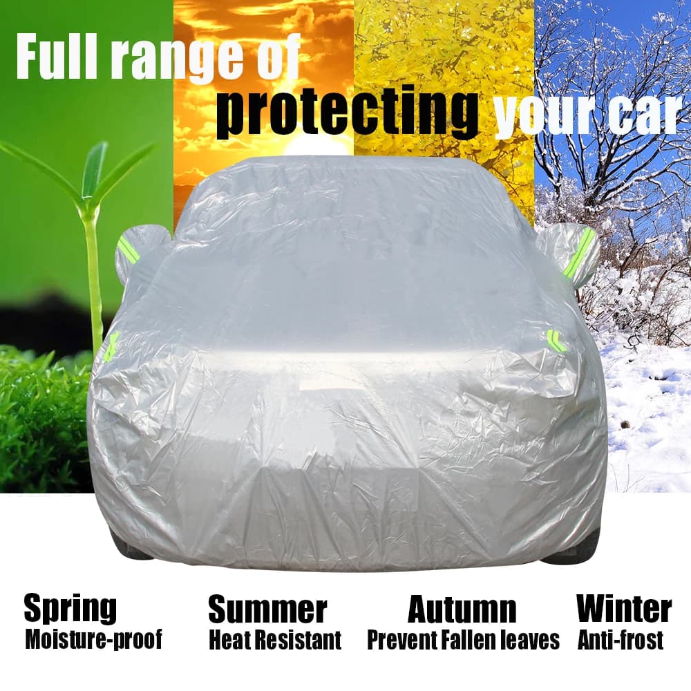 Car Cover Outdoor Anti-UV Sun Shade Snow Rain Dust Resistant Auto Cover For Kia Picanto Morning Eko Taxi Naza Suria — view 2