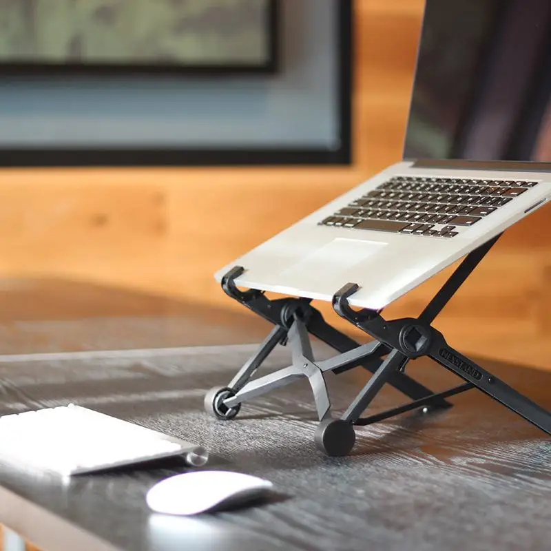 NEXSTAND K2 Folding Portable Laptop Stand Viewing Angle/Height Adjustable Quality Aluminum Alloy Bracket — view 2