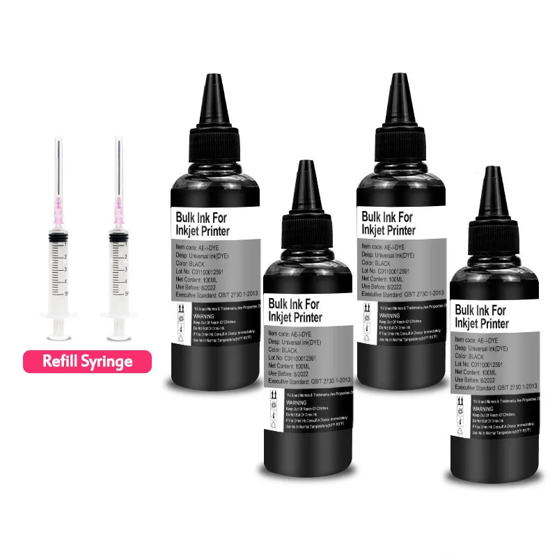 MorePage Universal Refill DYE Ink kit For Epson Canon HP Brother DELL Inkjet deskjet CISS Cartridge Printer Ink — view 6