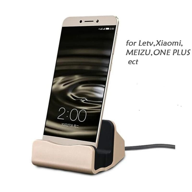 Type C USB Dock Charger For iPhone 14 13 12 11 Pro XS Samsung S10 S9 S8 S7 S6 Plus Charge Cradle Dock Station Stand Charger Base — view 5