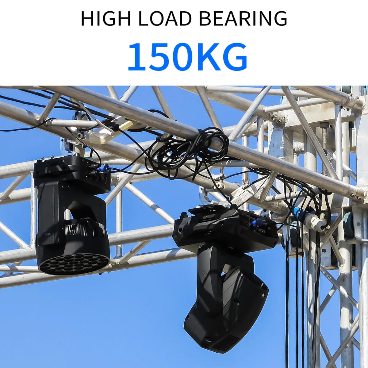 10Pcs/Lots Durable Heavy Duty Hooks 150kg 40-60mm  Alumimun Alloy Clamp Bracket Stage Stage Light Hook Light Clamp Holder Truss — view 4