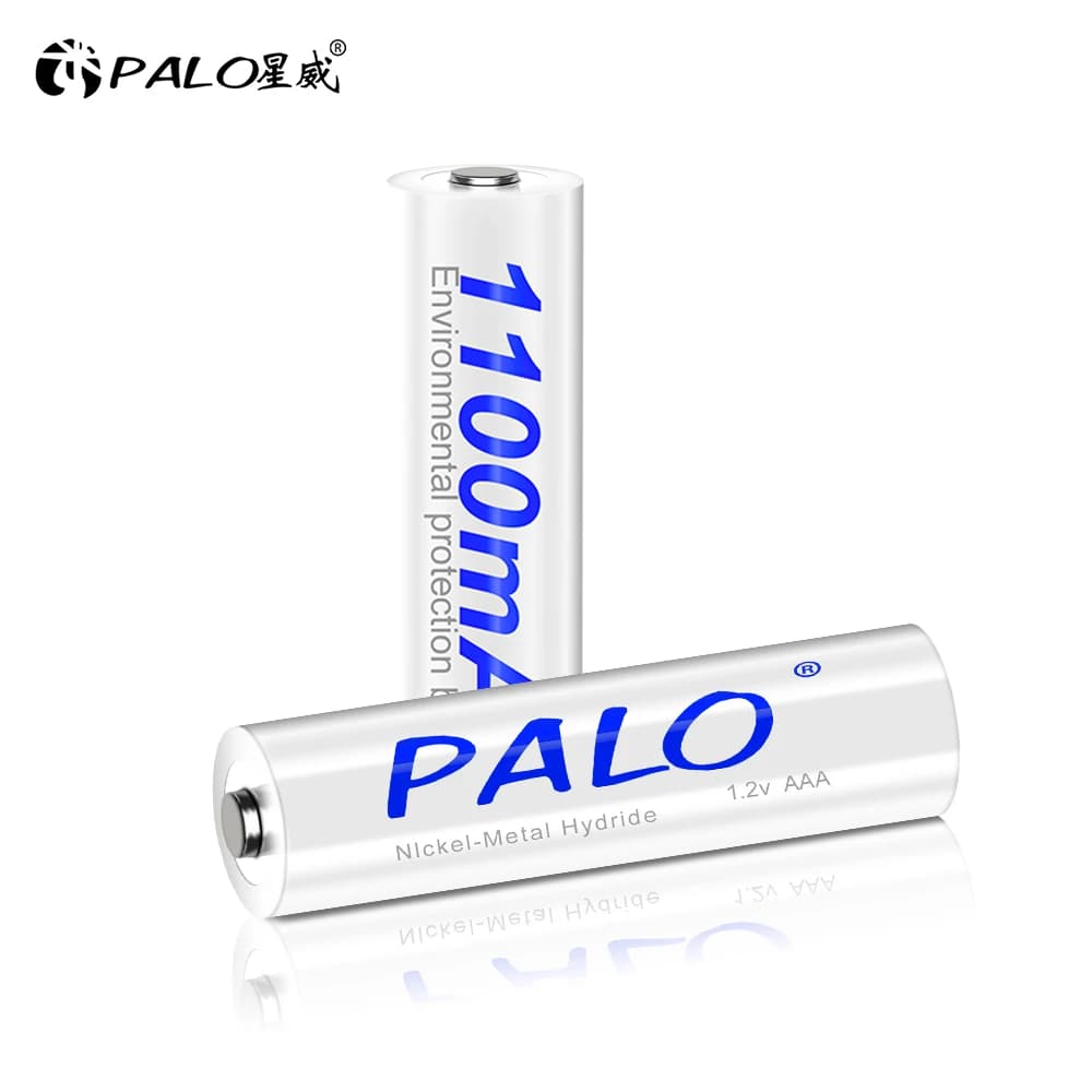 PALO 4-16Pcs AAA Rechargeable Battery 1.2V 1100mAh Ni-MH NiMH Rechargeable AAA Batterie for Flashlight Toys Remote Control Mouse — view 2