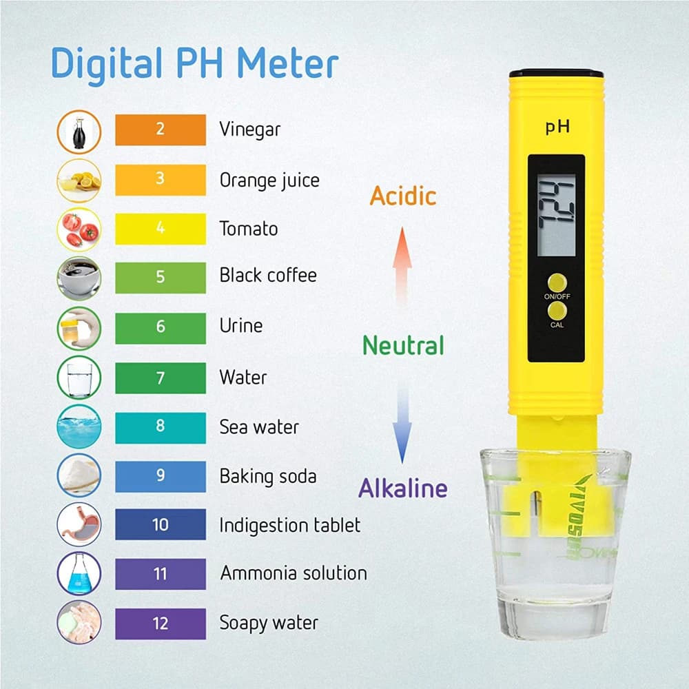 PH Meter & TDS Meter Digital Water Quality Tester 0-14 PH Meter Tester 0-9990PPM TDS&EC LCD Water Purity PPM Aquarium Filter — view 2