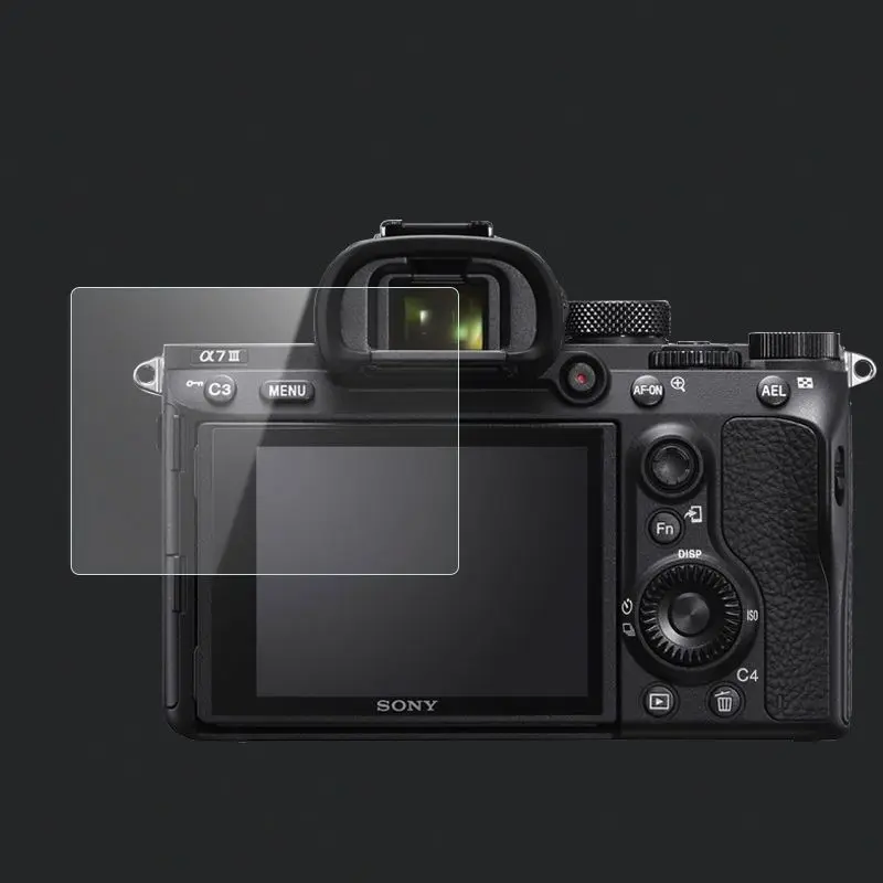 2PCS Tempered Glass Screen Protector for Sony A7M3 A7M2 A7II A7III A7R2 A6400 A6300 A6000 A5000 Camera LCD Display Screen Film — view 4