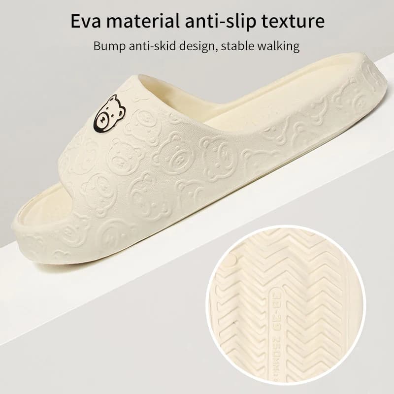 Non-Slip Slippers for Women Outdoor Wear 2024 New Indoor Home Sandals Female Summer Eva — view 5
