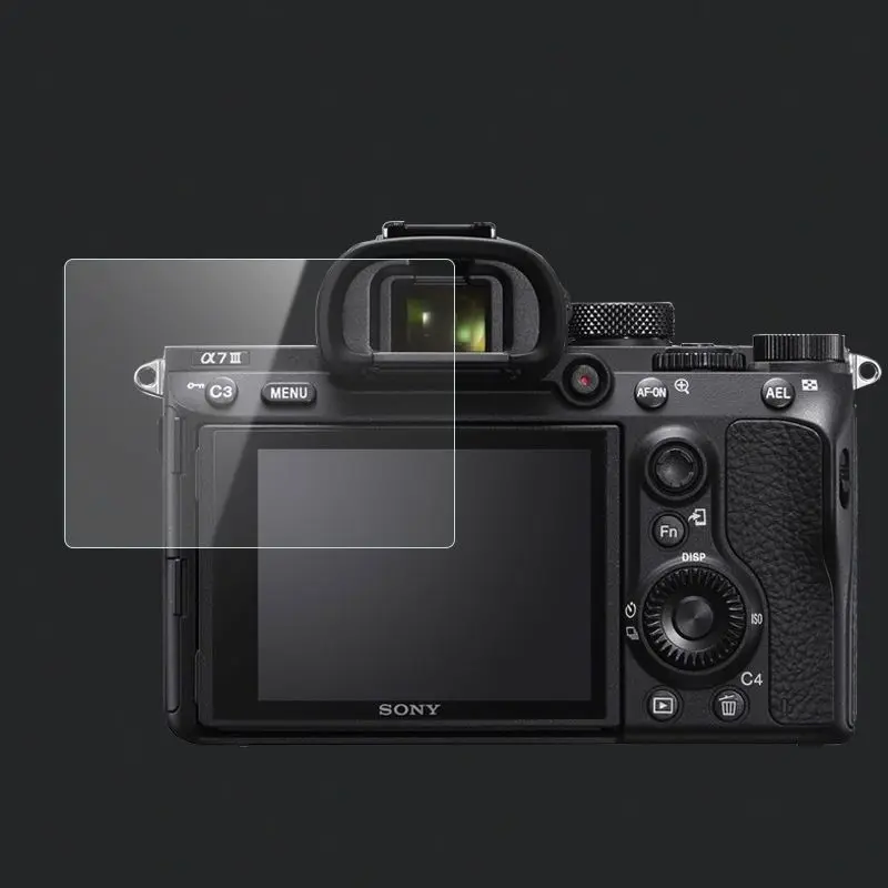 2PCS Tempered Glass Screen Protector for Sony A7M3 A7M2 A7II A7III A7R2 A6400 A6300 A6000 A5000 Camera LCD Display Screen Film — view 2