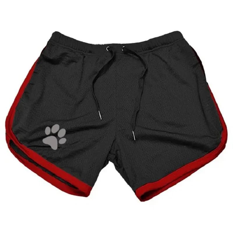 Beach Pants Summer Sports Men's Muscle Fitness Casual Mesh Breathable Pants Running Training Quick Dry Breathable Shorts — view 5
