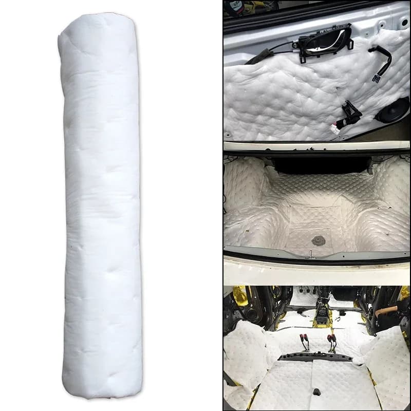 50X200cm Car Hoods Engine Firewall Heat Mat Deadener Sound Noise Proof Insulation Foam — view 2