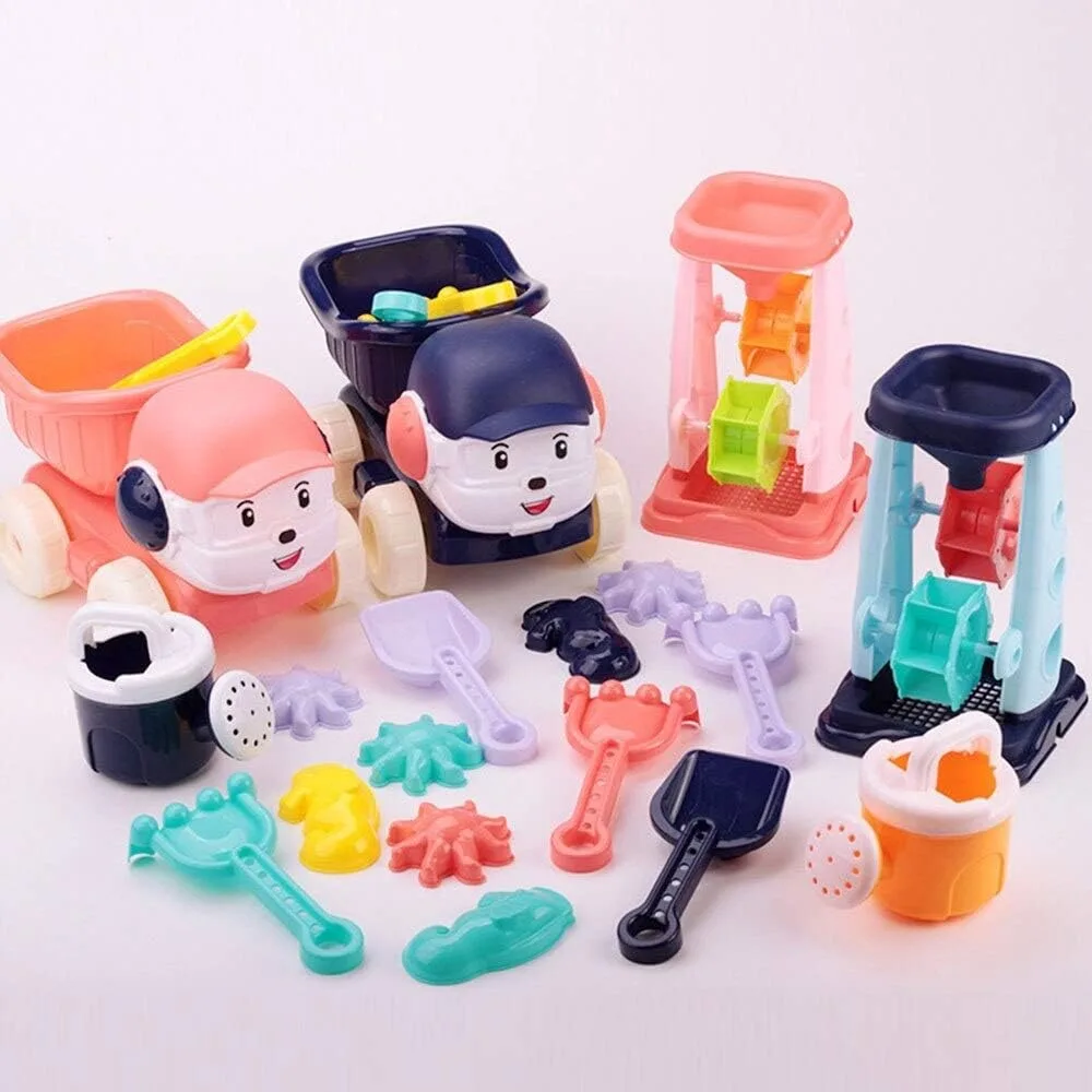 Baby Beach Sand Toys Children Summer Toy Car Model Sprinkler Shower Shovel Tool Classic Play Toys Sand Play Toys Children Beach — view 5