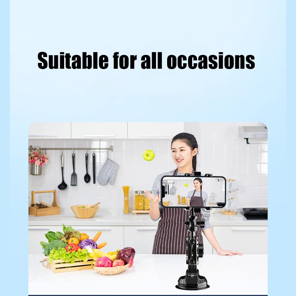 Universal Metal Tablet Phone Holder in Car Ball Head Bracket Suction Cup Mount 360 Rotation Stand for iPad 12.9" Samsung Xiaomi — view 5