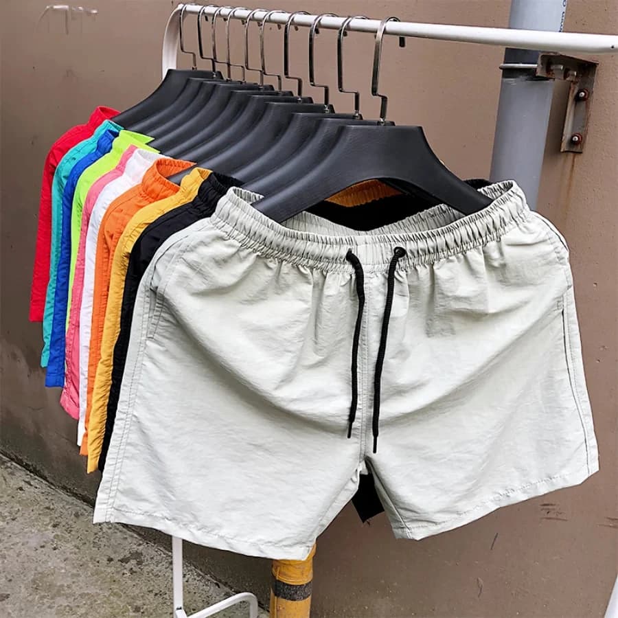 2025 Summer Men's Swimwear Swim Shorts Trunks Beach Board Shorts Swimming Pants Mens Running Sports Surffing Shorts Male M-5XL — view 2