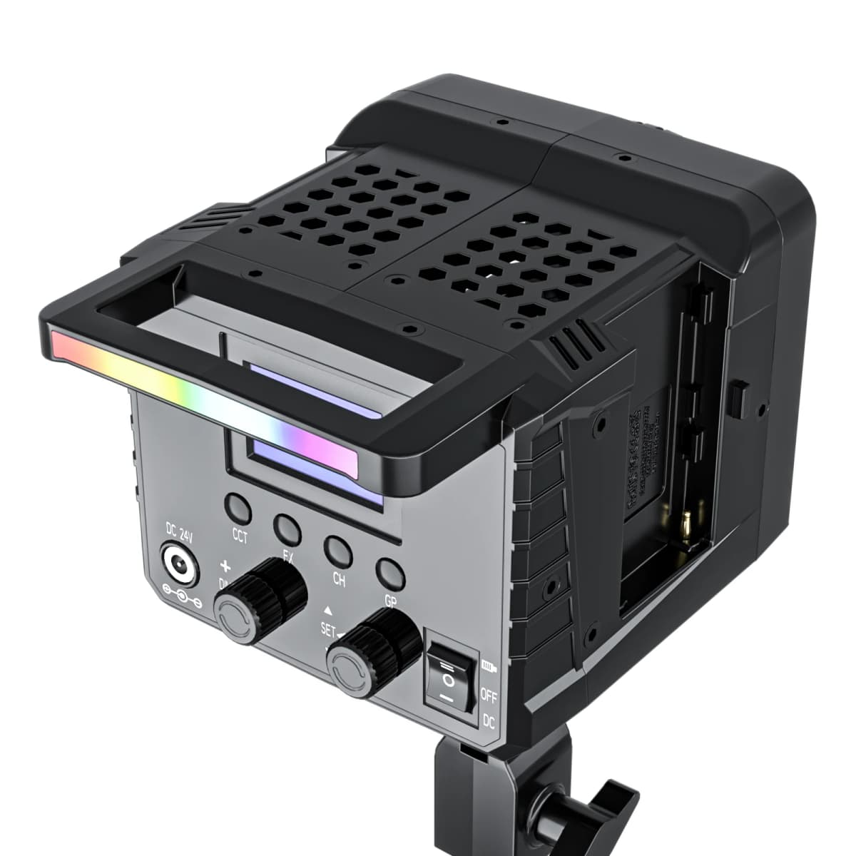 Sokani X100 100W RGB Bi-Color LED Video Light APP Control Bowens Mount Lighting for Photography Video Recording Outdoor Shooting — view 4