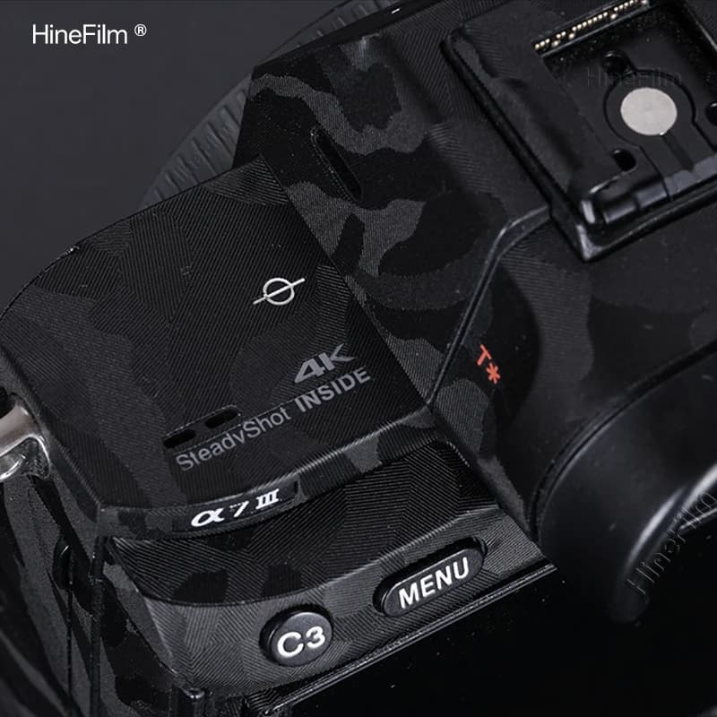 A7III A7M3 Camera Vinyl Wrap Stickers For Sony ILCE-7M3 A7RIII A7R3 Camera Decal Skins Protector Wrap Cover Sticker Film — view 4