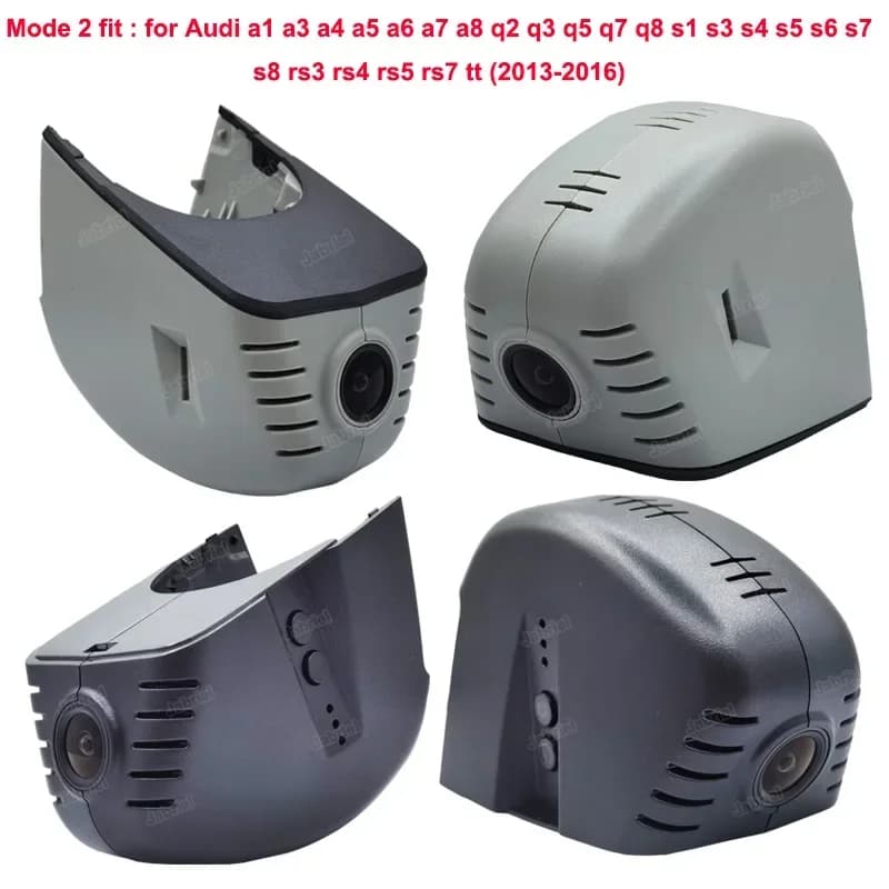 Plug and Play 4K Car DVR Dash Cam Camera for Audi a3 a4 a5 a6 a7 a8 q3 q5 q7 q8 b4 b5 b6 b7 b8 b9 c5 c6 c7 8p 8v rs tt 2012-2016 — view 3