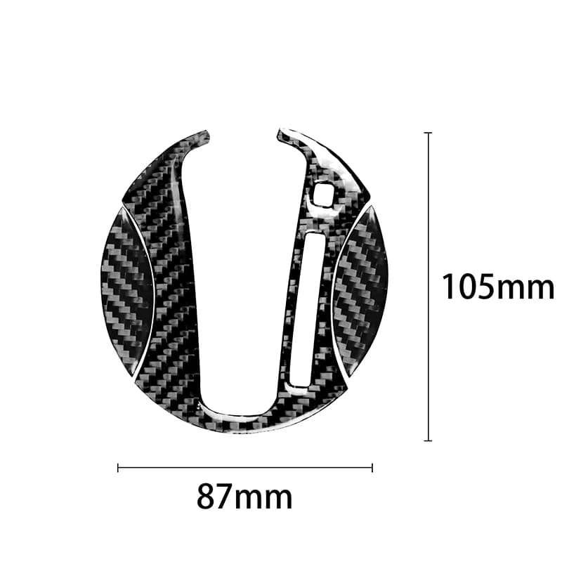 For Honda Civic 8 8th Gen 2006-2011 Car Stickers Carbon Fiber Interior Auto Gear Shift Panel Cover Trim Sticker Accessories — view 4