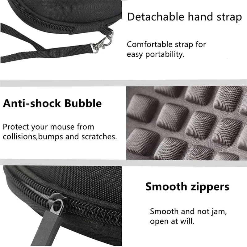 Carrying Bag Gaming Mouse Storage Box Case Pouch Shockproof Waterproof Accessories Travel for Logitech MX Master 2S/3/3S Mice — view 6