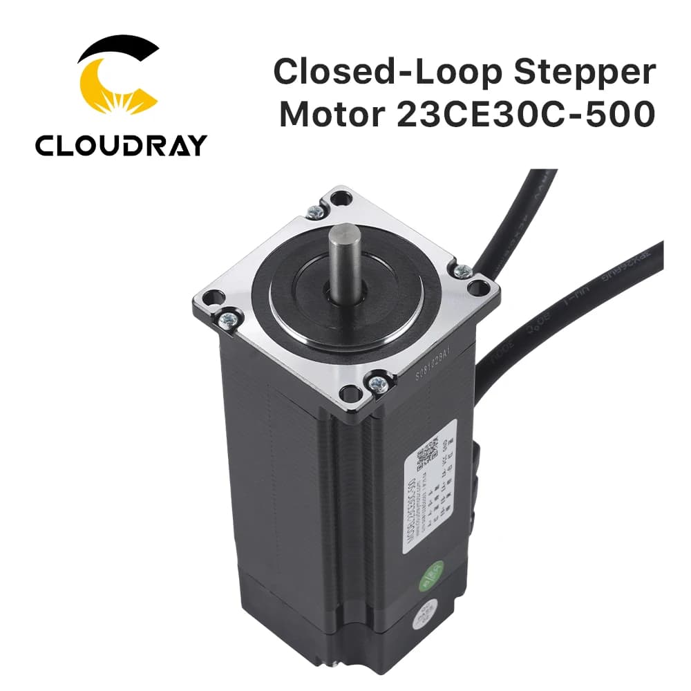 Cloudray Nema 23 stepper motor 3.0N.m 5.0A Closed Loop Stepper Servo motor with Encoder for CNC Router Engraving milling machine — view 5