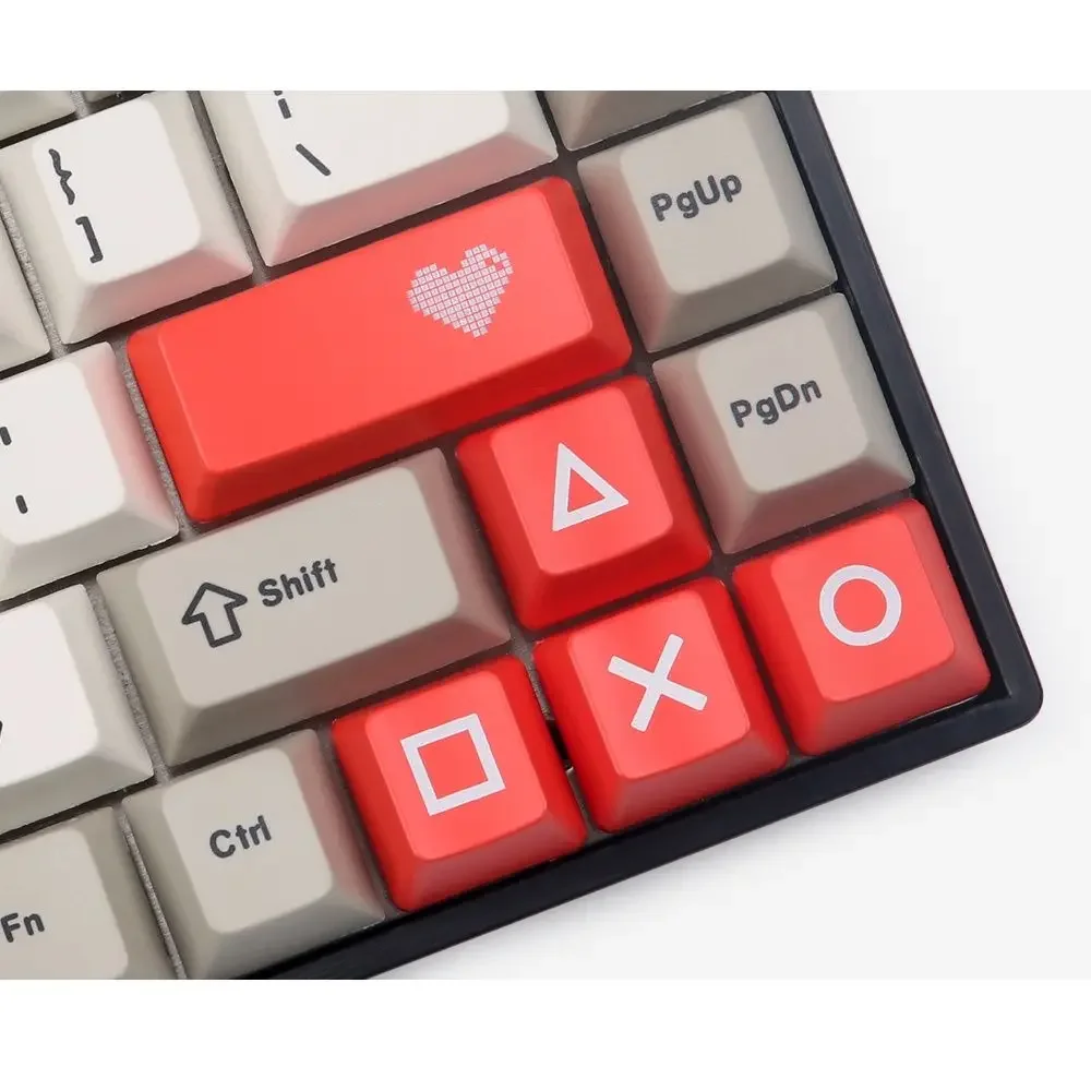 New Personality Cross Ring Square Triangle Direction Key Cap Mechanical Keyboard Custom ABS Key Cap Desktop Decor — view 3