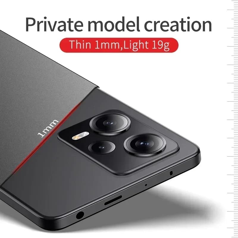 For XIAOMI Redmi Note 12 12S Pro Plus 4G 5G Hard PC Shockproof Cover Luxury Lightweight Ultra Slim Matte Case Covers — view 4