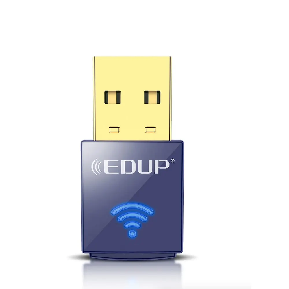 EDUP 8568 Mini WiFi Adapter 150Mbps Wireless Network Card Bluetooth4.0 USB2.0 WiFi Ethernet Stable Signal Adapter for PC Laptop — view 3