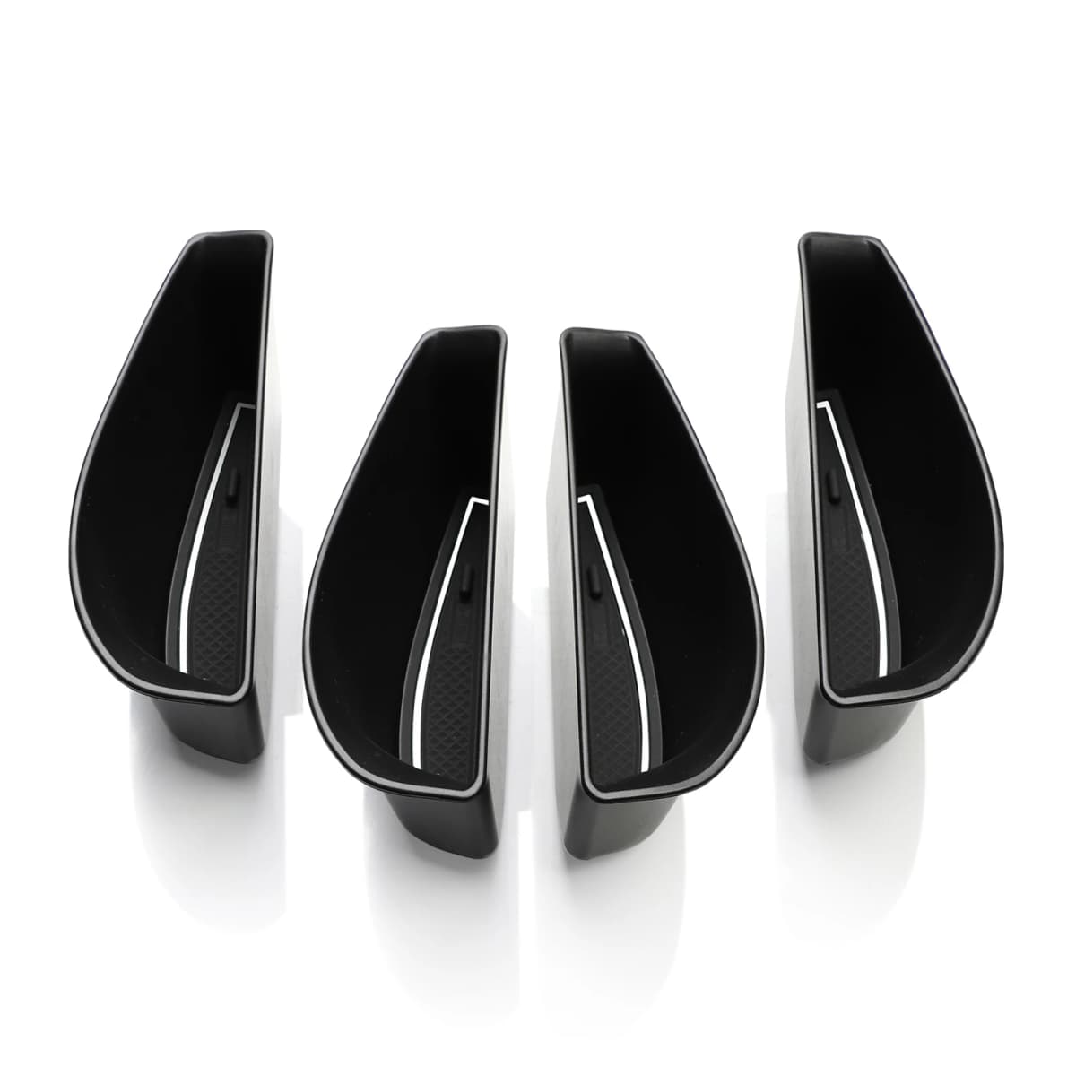 Smabee for VW ID.4 ID4 ID 4 Door Handle Storage Box Accessories Front Rear Door Holder Tray Car Organizer Container