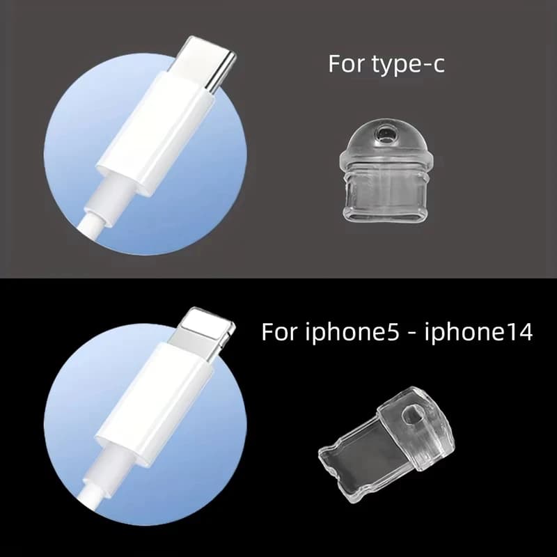 1Pc Artificial Fruit Half-Avocado Phone Accessory, Artificial Avocado Phone Dust Plug Suitable for Iphone/Type-C Interface — view 5