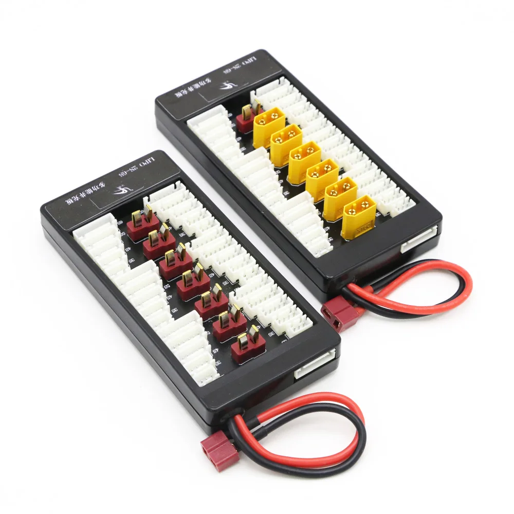 Multi 2S-6S Lipo Parallel Balanced Charging Board XT60 Plug For RC Battery Charger B6AC A6 720i Parallel Charging Plate Board — view 3