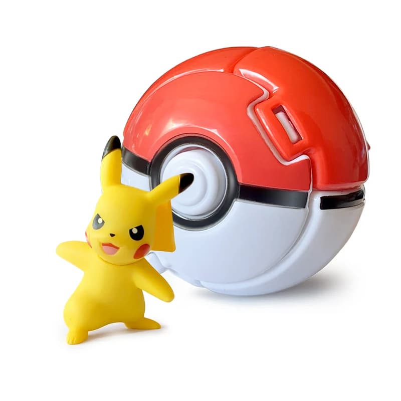 25 Styles Pokeball Figure Anime Figure Pokemon Elf Ball Toy Action Model Pikachu Mewtwo Charmander Kids Birthday Gifts Toys — view 2