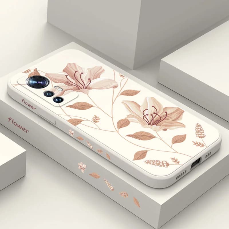 Delicate Blossoms Phone Case For Xiaomi Mi 15T 14T 14 13 13T 12 12T 11 11T Ultra 10 10T Pro Lite 5G Liquid Silicone Cover