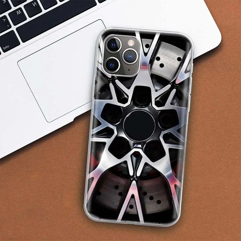 Sports Car Wheel Tire Speed Phone Case For iPhone 11 12 13 Mini 14 15 Plus 17 Air 16 Pro Max 16E 7 8 SE 2020 Customized Print Co — view 3