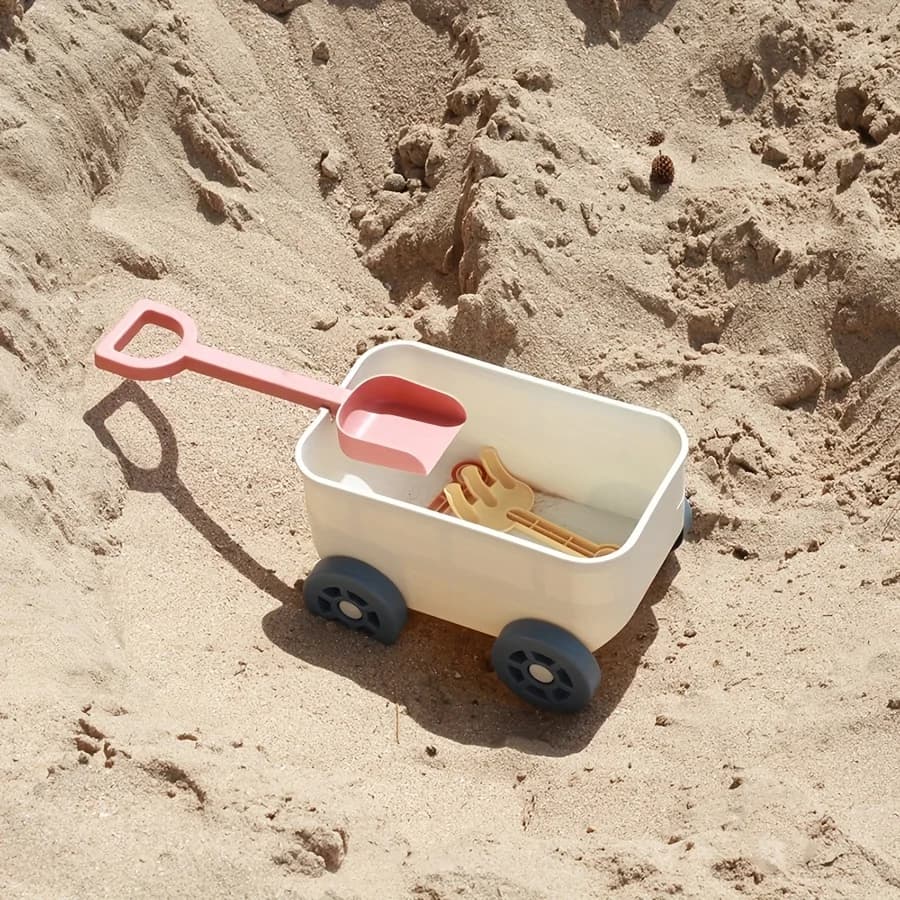 Beach Toys Sand Toys for Kids with Truck Car Sand Shovel Rake Sandbox Toys for Toddlers Kids Boys Cooking Pretend Play Kitchen — view 5