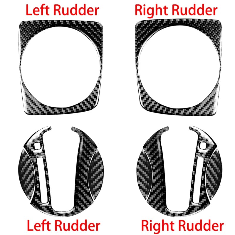 For Honda Civic 8 8th Gen 2006-2011 Car Stickers Carbon Fiber Interior Auto Gear Shift Panel Cover Trim Sticker Accessories — view 5