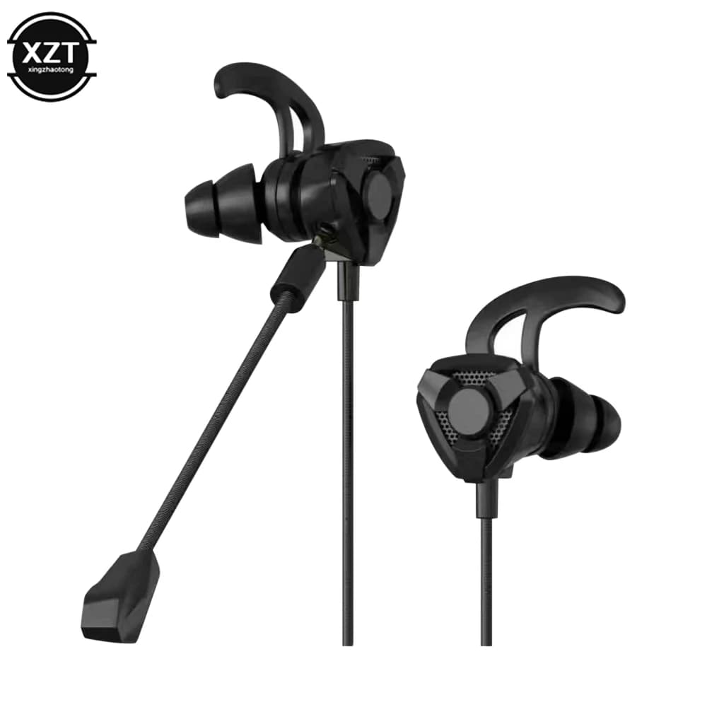 Headset Gamer Headphones Wired Earphone Gaming Earbuds With Mic For Pubg PS4 CSGO Casque Phone Tablet Laptop Universal Game Tool — view 3