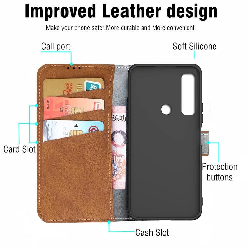 original Case For Cat S75 Case Flip Leather & Silicone celular Cover On For Cat S75 S 75 CatS75 5G BM1S1B Phone Case Funda House — view 5