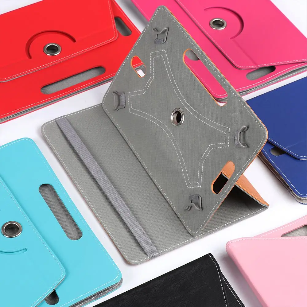 360 Degree Rotating Universal Tablet Case PU Leather Cover For Samsung Galaxy Tab 7 8 9 10.1 inch Android Tablet PC — view 3