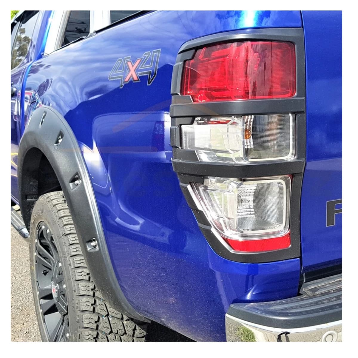 Tail Light Cover Taillight Protector Guard  For Ford Ranger 2012-2022 Wildtrak LIMITED XLT XLS XL Car Accessories — view 3